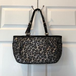 Leopard Print Coach Bag